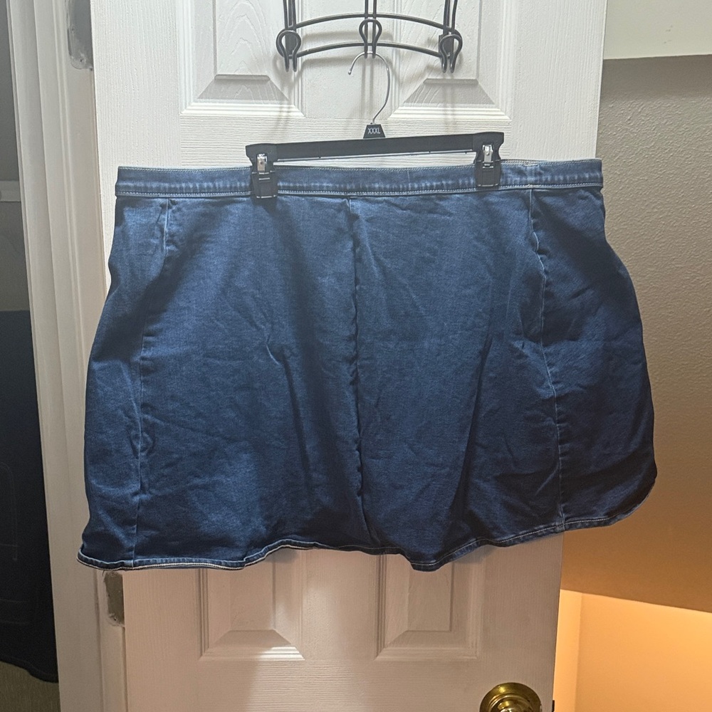 Retro Chic torrid Dark Blue Mini Skort